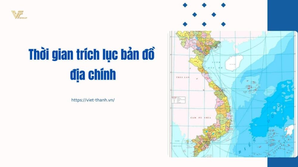 Thời gian trích lục bản đồ địa chính