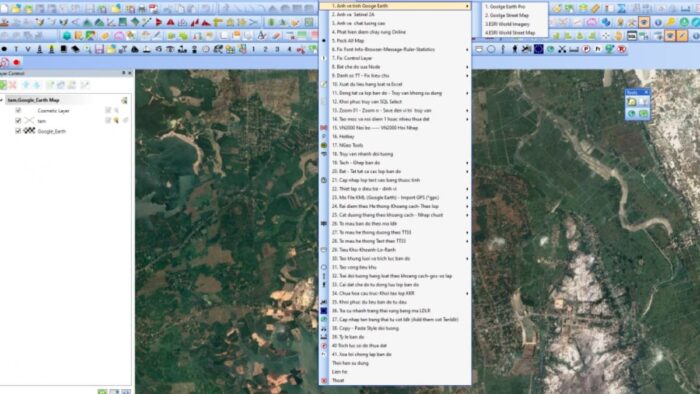 Tool biên tập bản đồ mapinfo cập nhật phiên bản mới nhất