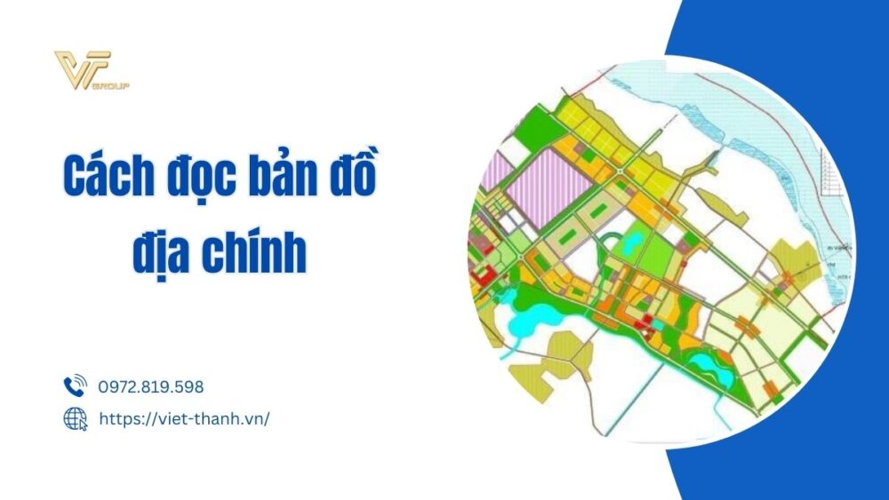 cách đọc bản đồ địa chính