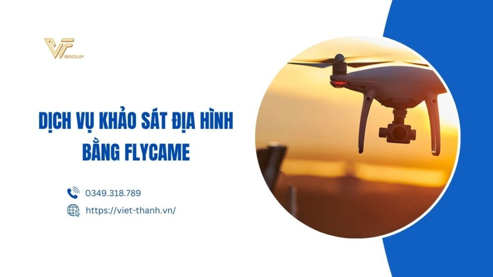 Dịch vụ khảo sát địa hình bằng flycame