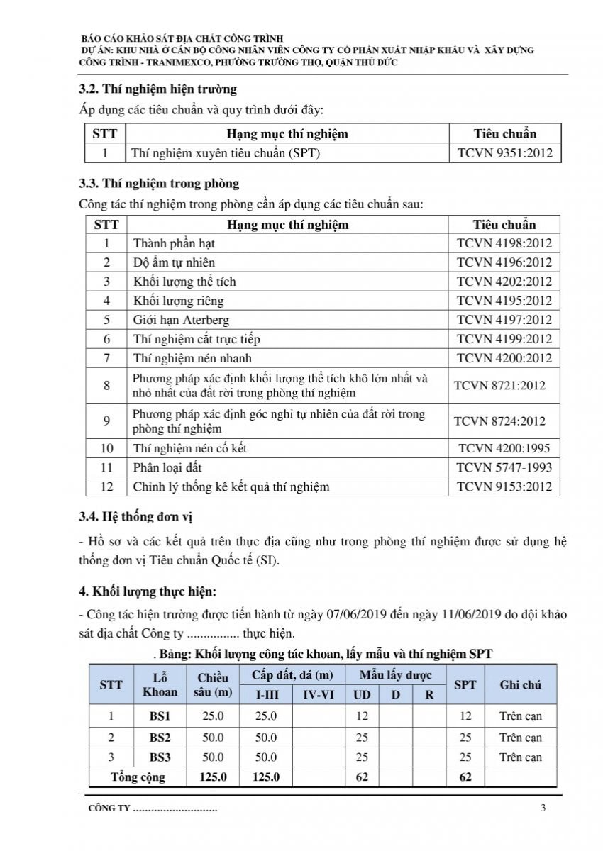 Hồ sơ khảo sát địa chất công trình là gì? Cách xin file hồ sơ chi tiết! 2 Hồ sơ khảo sát địa chất công trình