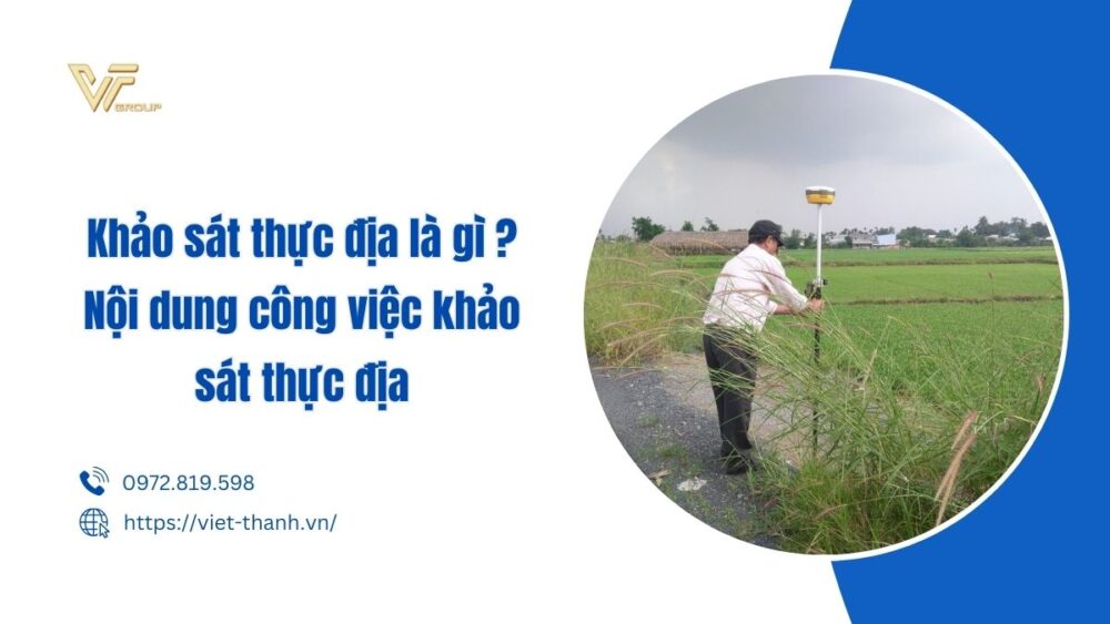 Khảo sát thực địa là gì