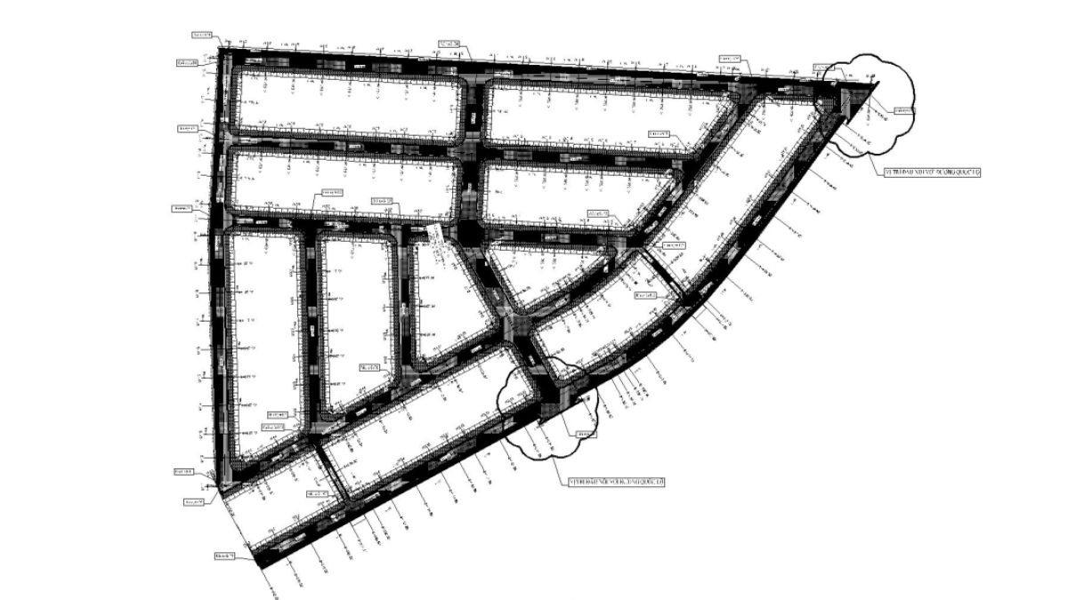 Bản vẽ mặt bằng định vị công trình đóng vai trò gì trong thi công? 4 Bản vẽ mặt bằng định vị công trình đường giao thông