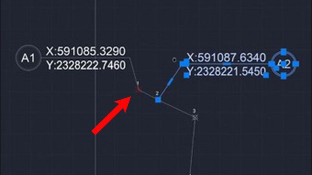 Hướng dẫn 3 cách nhập tọa độ trong CAD cực dễ ai cũng làm được 8 Buoc 4 nhap toa do tuong doi trong CAD