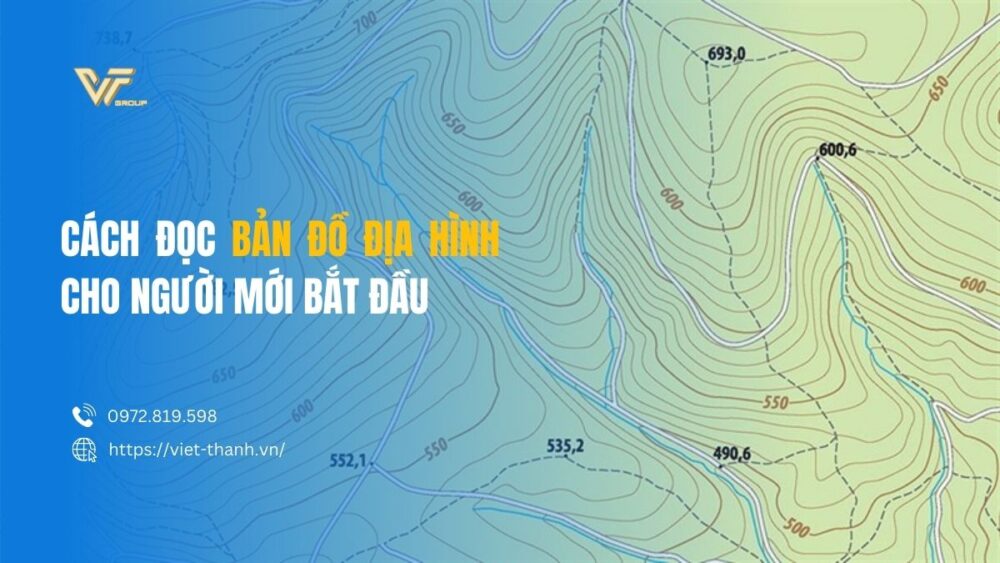 Cách đọc bản đồ địa hình