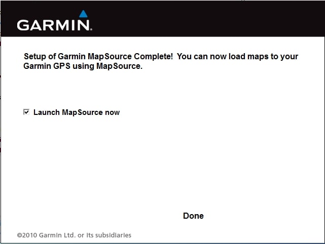 Hướng dẫn cài đặt và download phần mềm MapSource 15 Hướng dẫn cài đặt MapSource