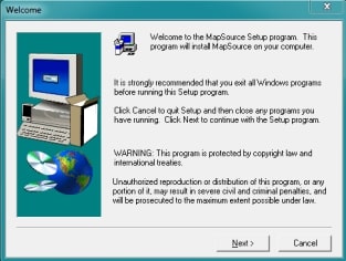 Hướng dẫn cài đặt và download phần mềm MapSource 3 Hướng dẫn cài đặt phần mềm MapSource