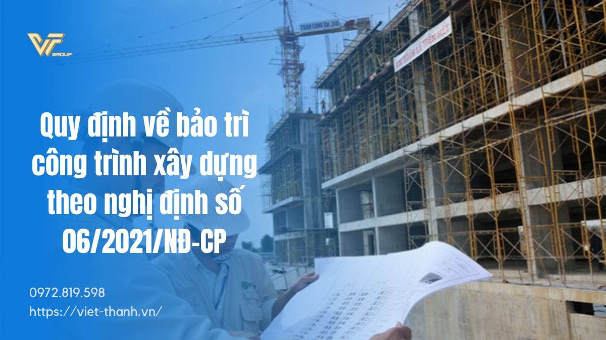 Quy định Về Bảo Trì Công Trình Xây Dựng