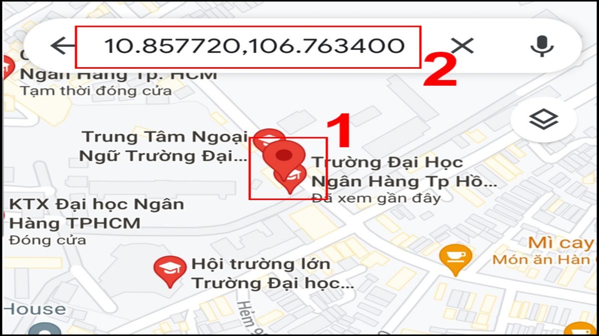Hướng dẫn tìm tọa độ trên google maps: Nhanh chóng và hiệu quả 1 Tìm tọa độ trên google map