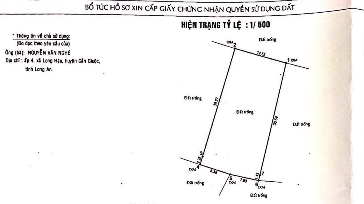 bản đồ hiện trạng sử dụng đất