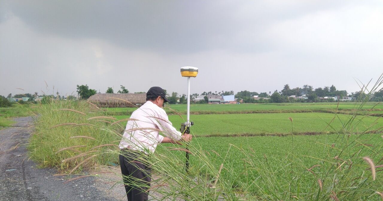 Cách dẫn mốc tọa độ và đặt mốc tọa độ công trình 1 cách dẫn mốc tọa độ