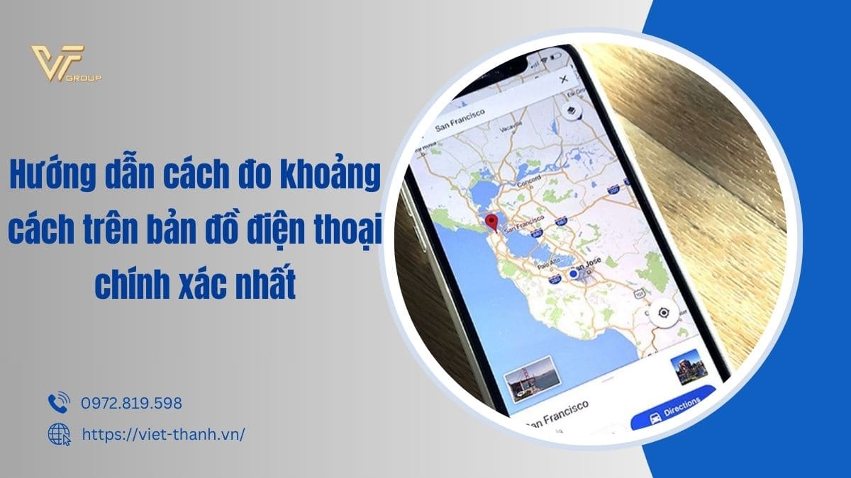 Cách đo Khoảng Cách Trên Bản đồ điện Thoại