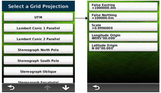 cài đặt hệ tọa độ vn2000 vào gps