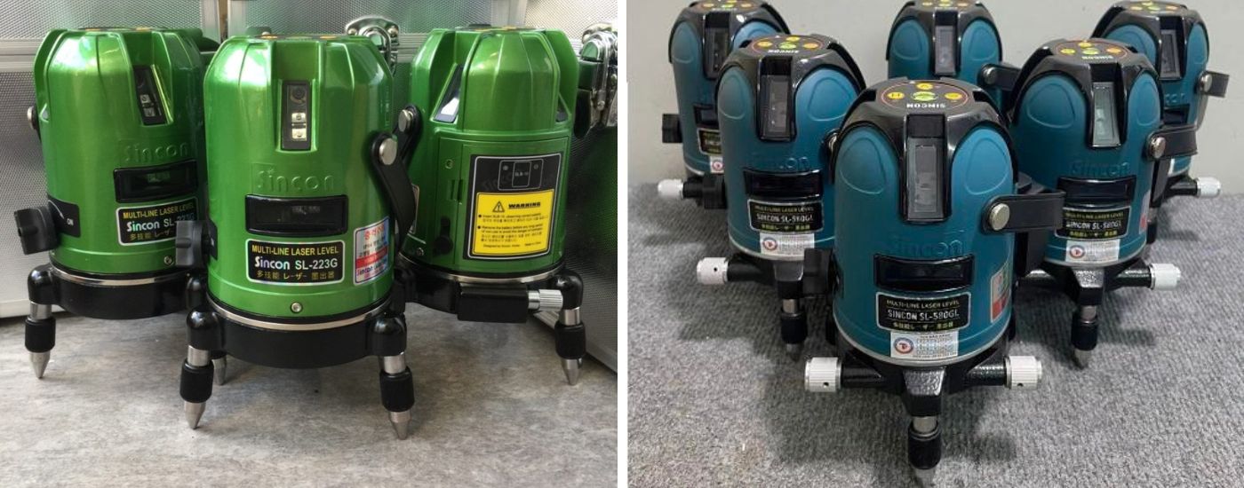 máy cân bằng laser sincon