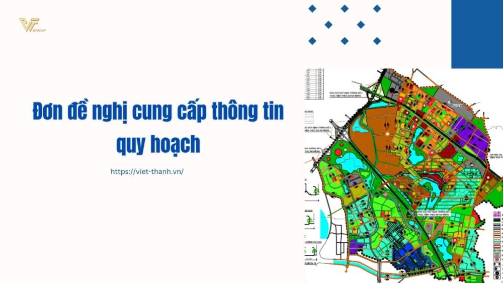 Đơn đề nghị cung cấp thông tin quy hoạch
