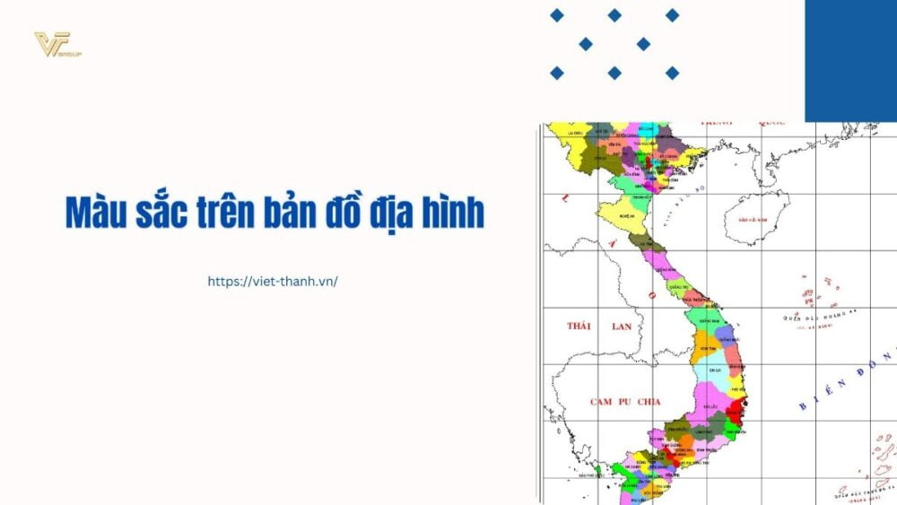 Màu sắc trên bản đồ địa hình