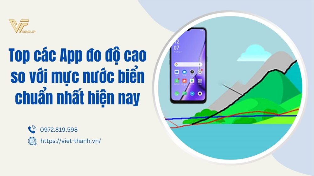 app đo độ cao so với mực nước biển