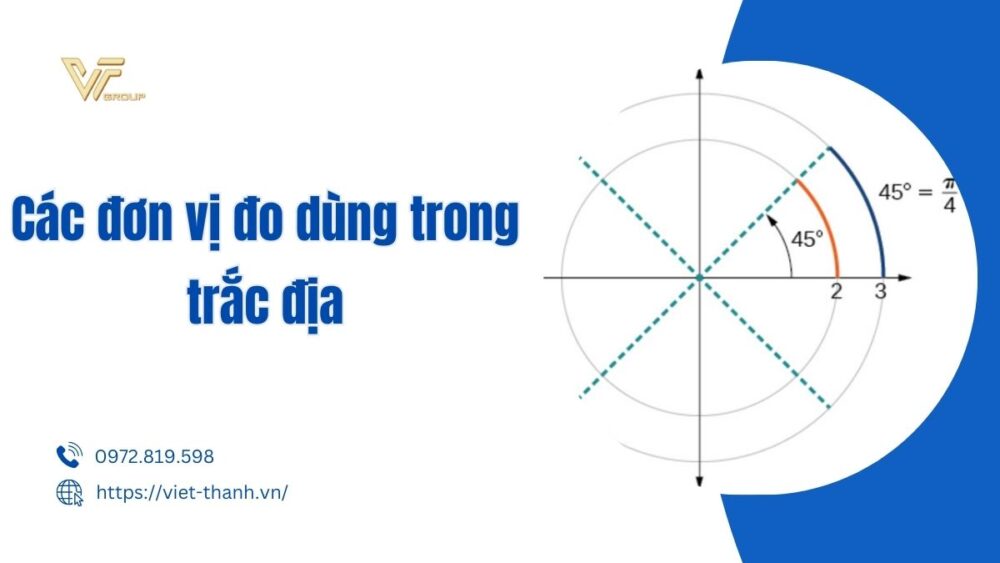 Các đơn vị đo dùng trong trắc địa