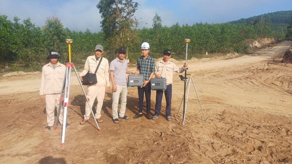 Đo đất bằng máy RTK