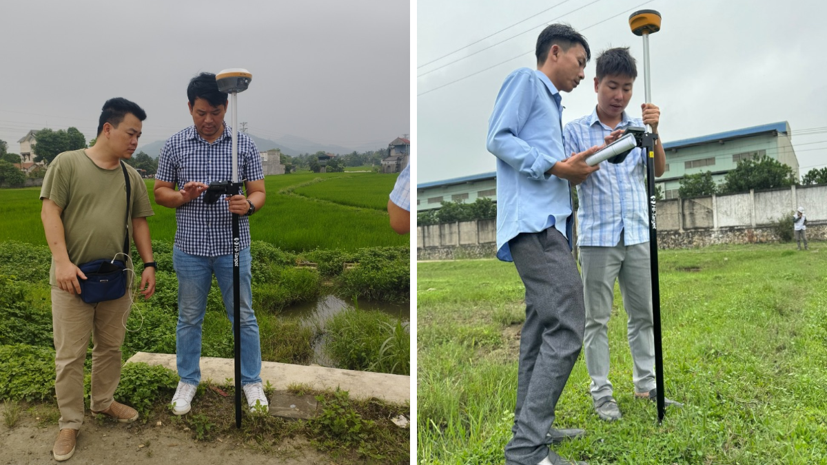 Đo đất bằng máy RTK