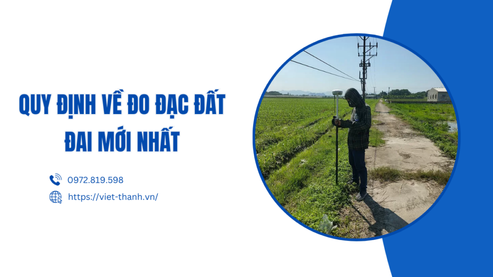 Quy định về đo đạc đất đai