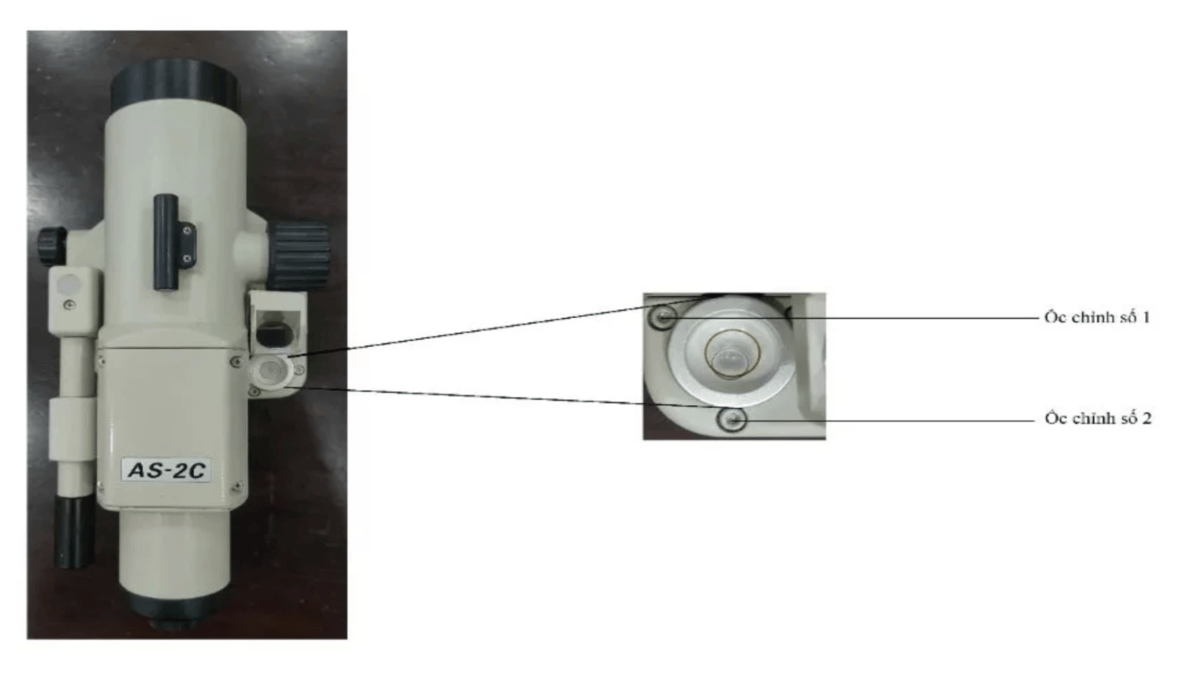 4 bước hiệu chỉnh bọt thủy máy thủy bình chính xác 5 4 bước hiệu chỉnh bọt thủy máy thủy bình