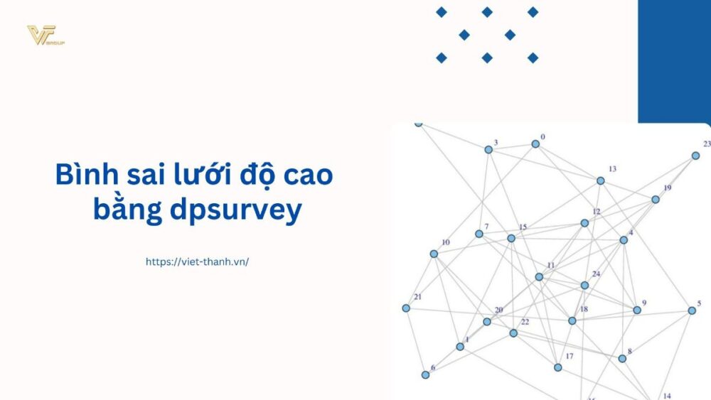Bình sai lưới độ cao bằng dpsurvey