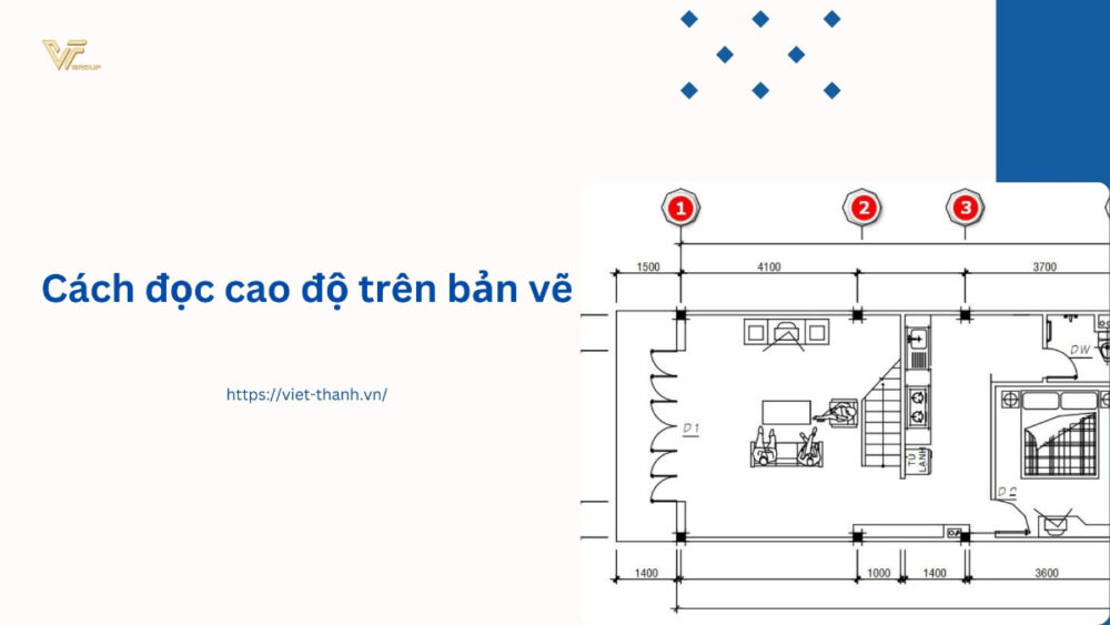 Cách đọc cao độ trên bảng vẽ