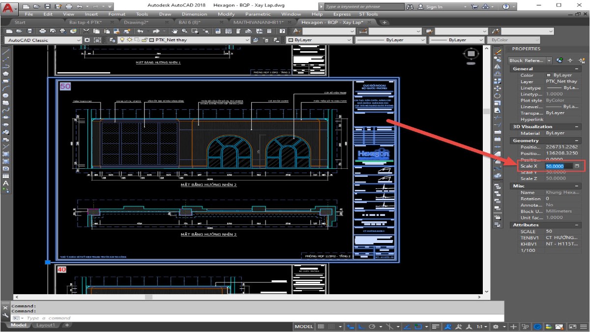 Hướng dẫn cách tính tỉ lệ bản vẽ chuẩn xác từng milimet 2 Cách tính tỉ lệ bản vẽ