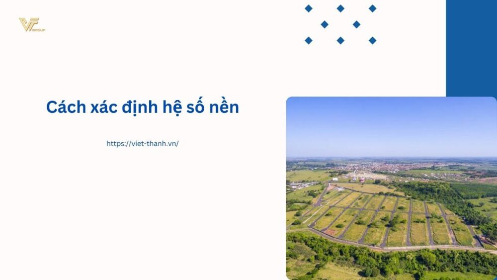 Cách xác định hệ số nền