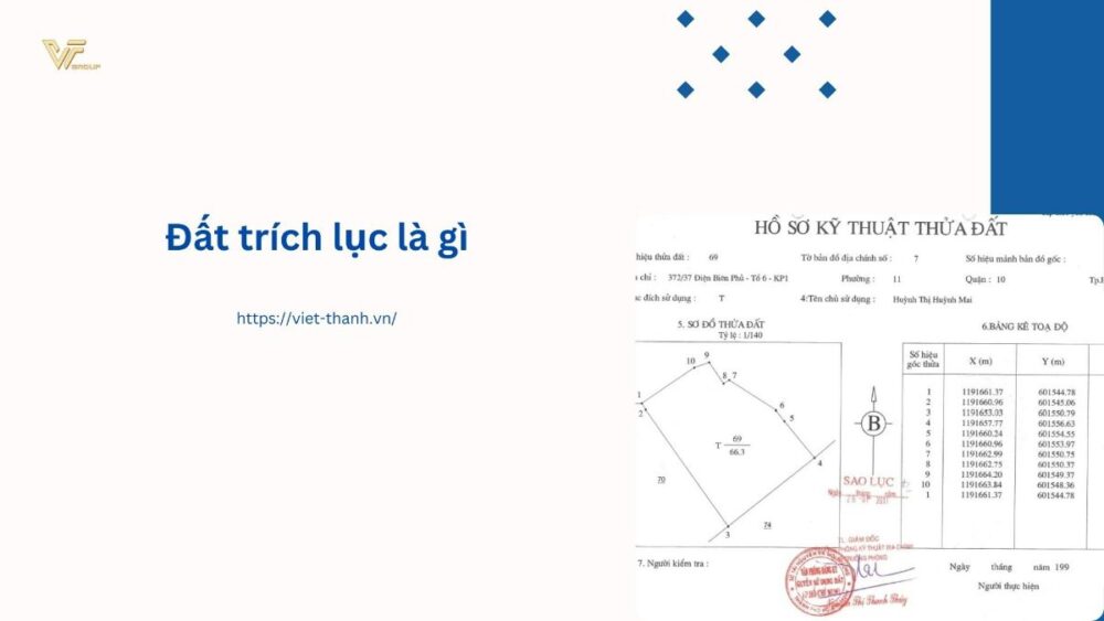 Đất trích lục là gì