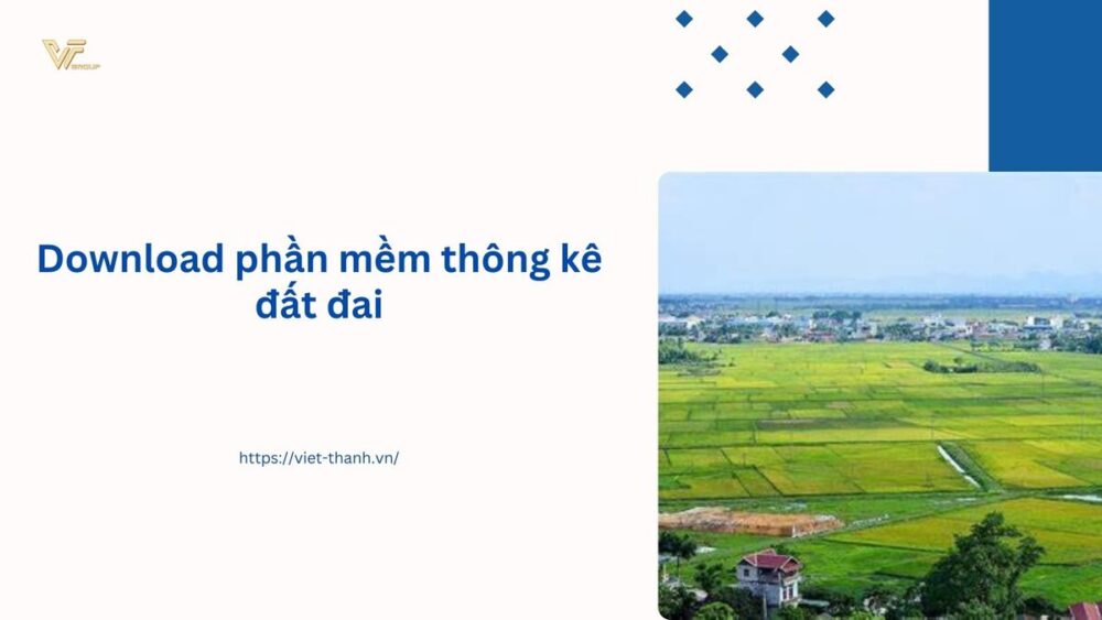 Download phần mềm thống kê đất đai