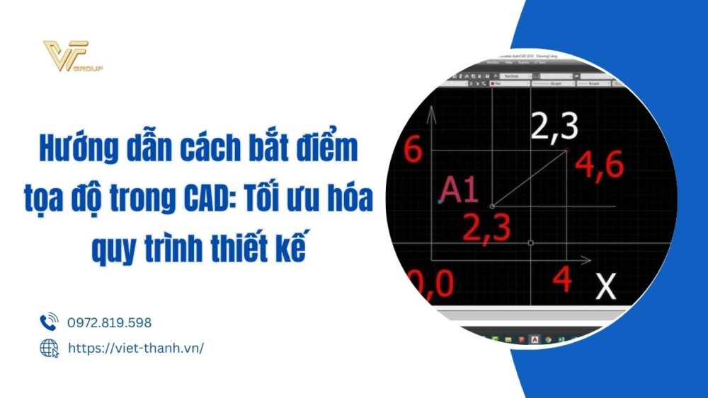 Hướng Dẫn Cách Bắt điểm Tọa độ Trong Cad Tối ưu Hóa Quy Trình Thiết Kế