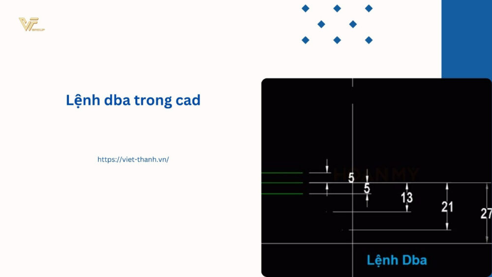 Lệnh dba trong cad
