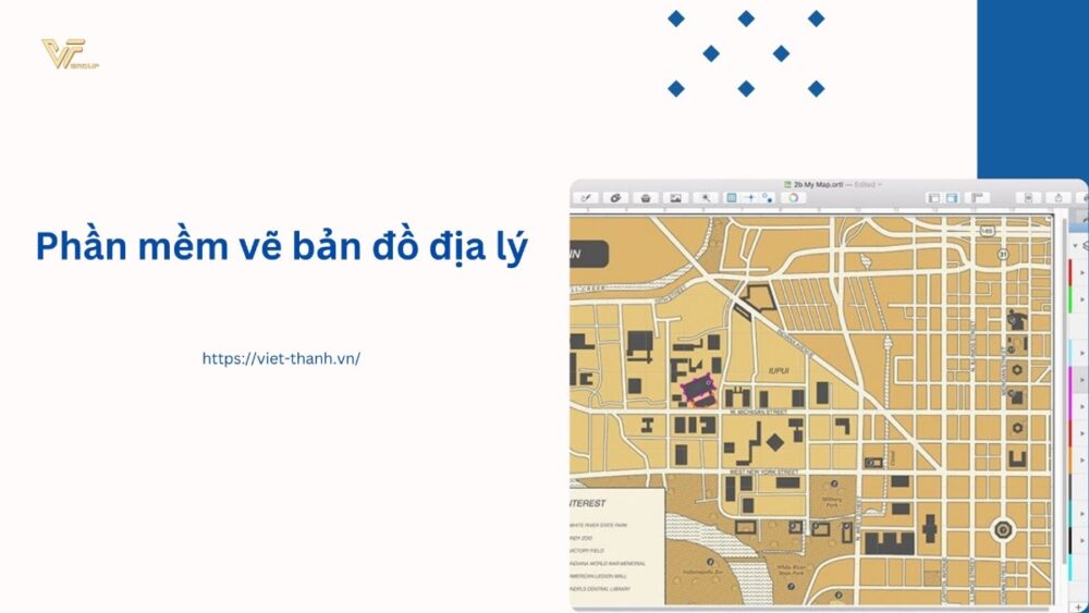 Phần mềm vẽ bản đồ địa lý