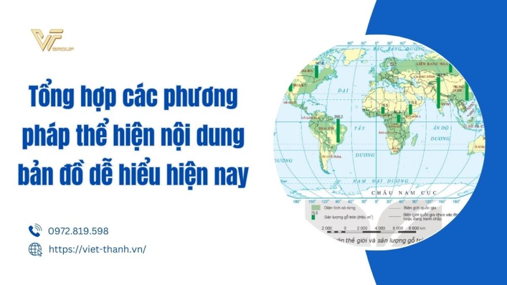 phương pháp thể hiện nội dung bản đồ