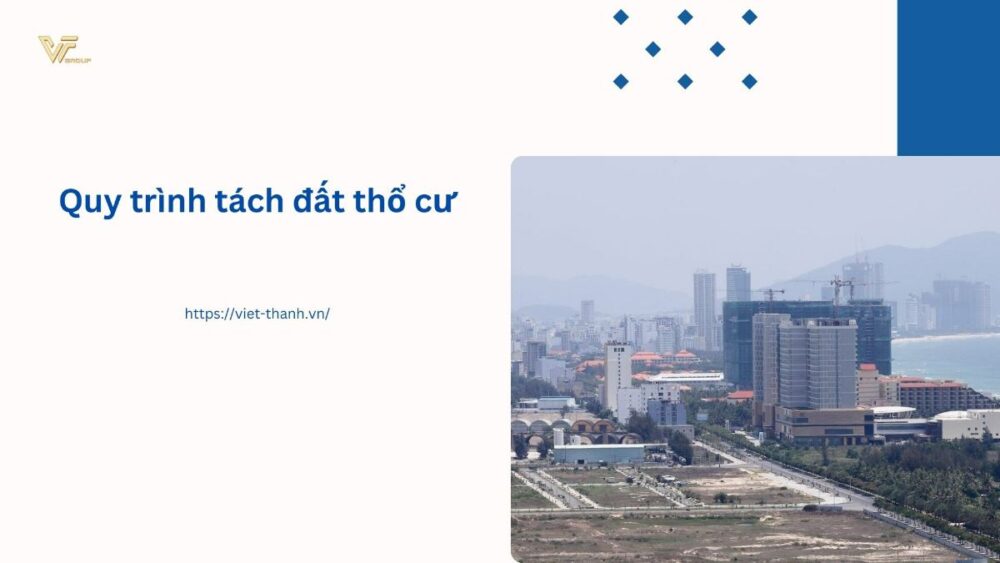 Quy trình tách thửa đất thổ cư