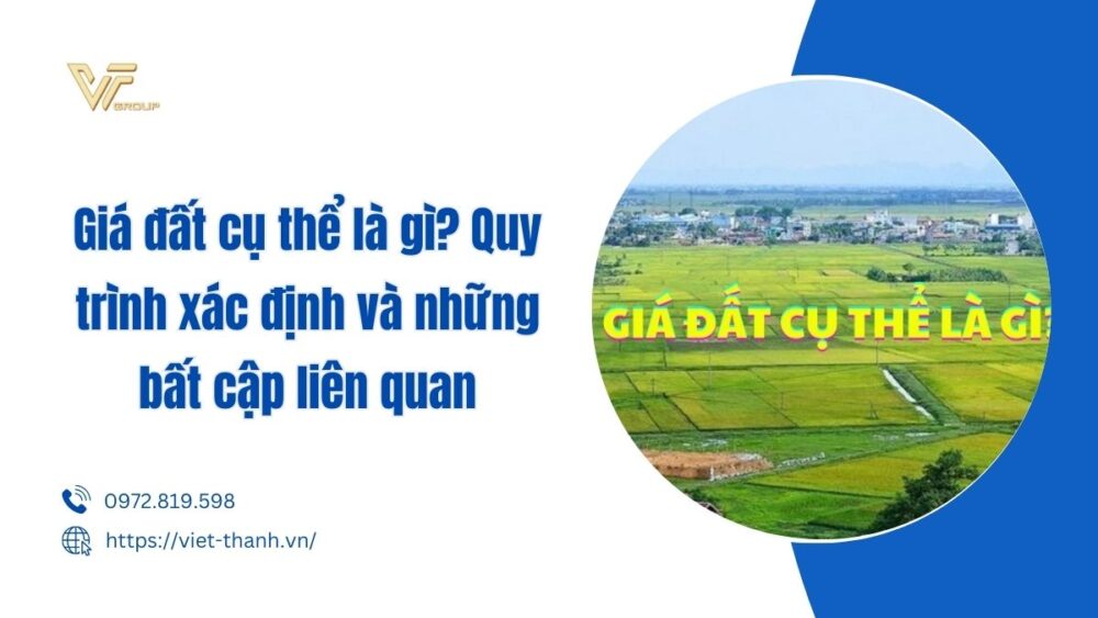 Quy trình xác định giá đất cụ thể
