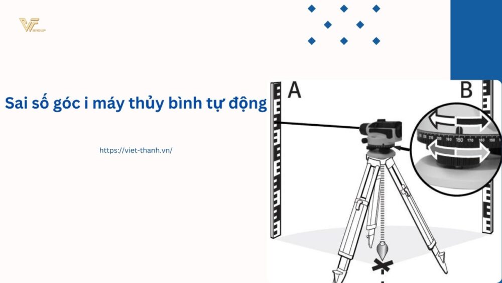 Sai số góc i máy thủy bình tự động