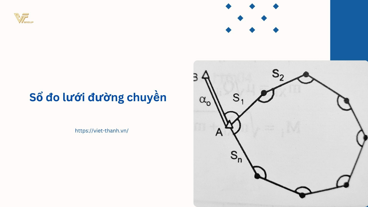 Cập nhật mẫu sổ đo lưới đường chuyền trong trắc địa