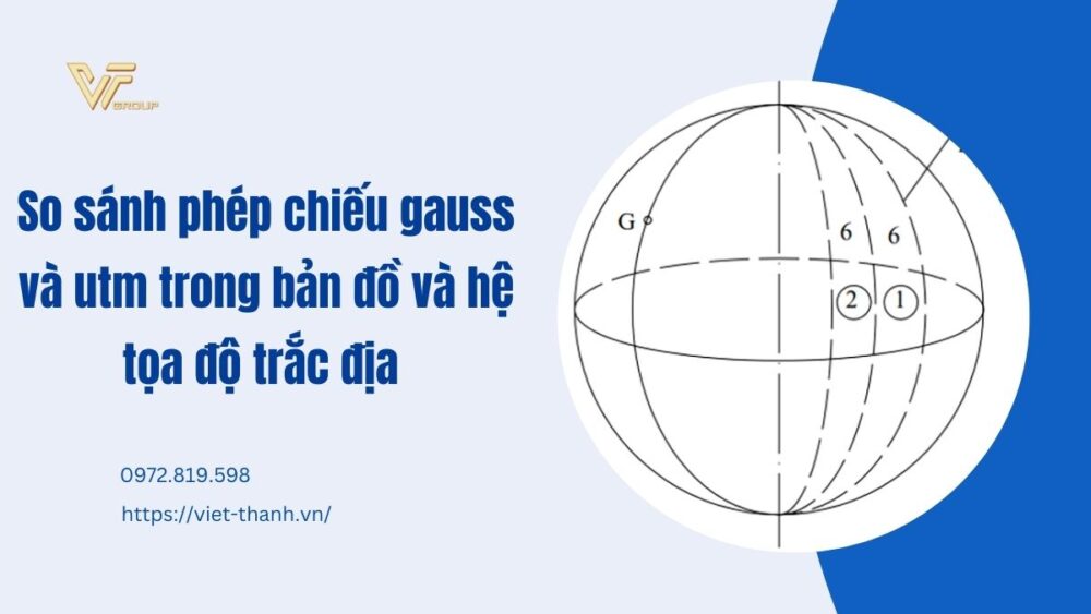 So Sánh Phép Chiếu Gauss Và Utm