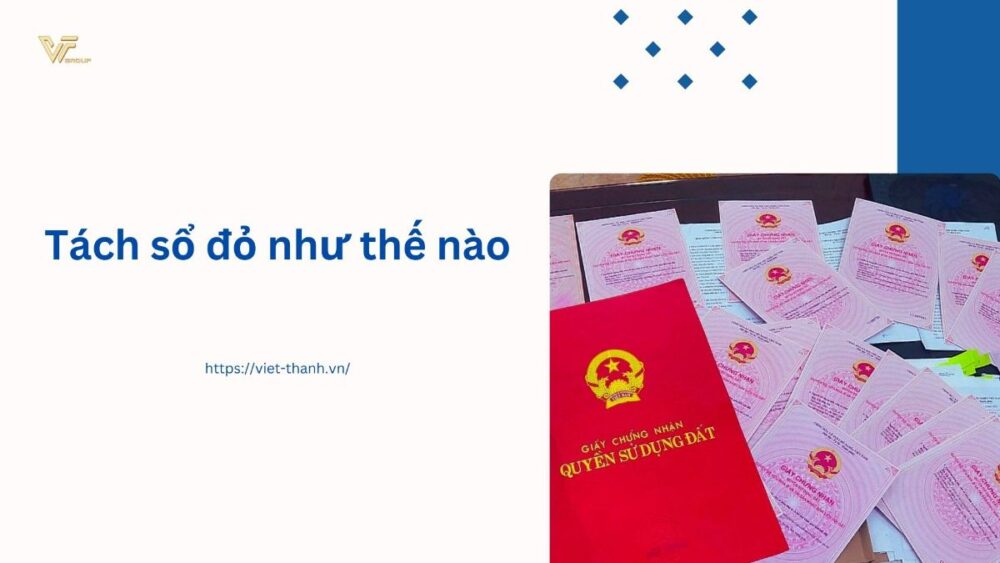 Tách sổ đỏ như thế nào