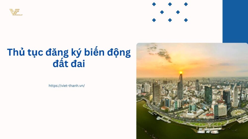 Thủ tục đăng ký biến động đất đai