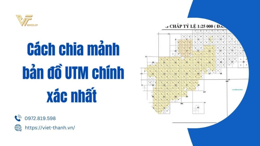 Chia mảnh bản đồ UTM