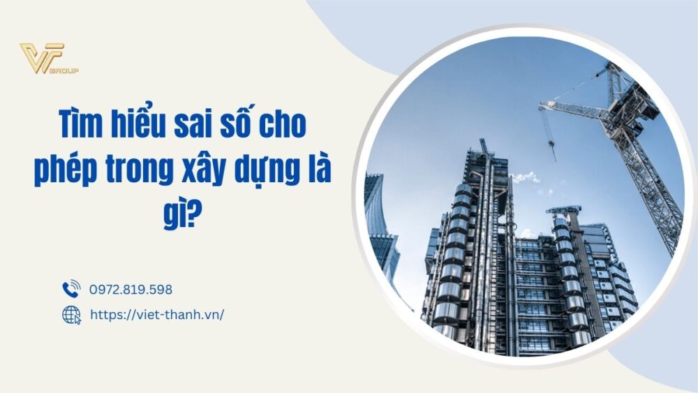 sai số trong xây dựng là gì