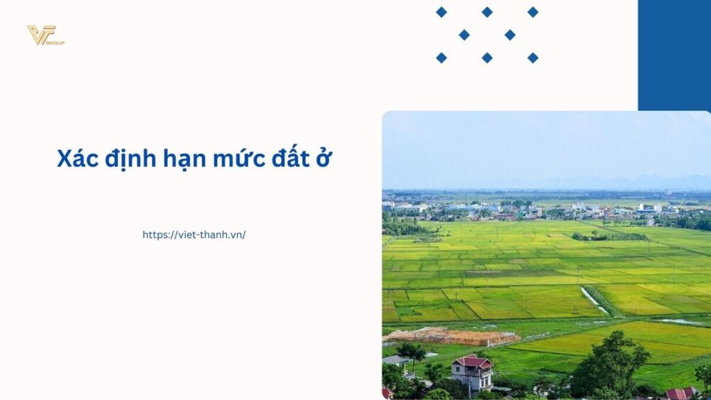 Xác định hạn mức đất ở