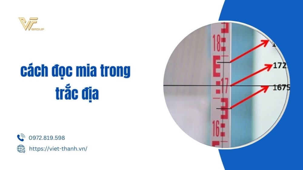 cách đọc mia trong trắc địa