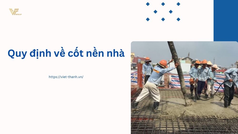 Quy định về cốt nền nhà