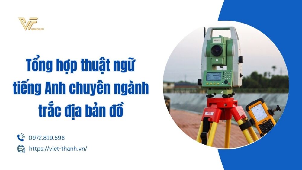thuật ngữ tiếng anh chuyên ngành trắc địa