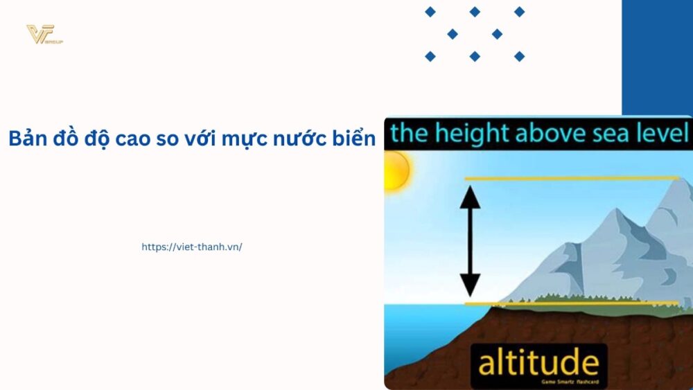 Bản đồ độ cao so với mực nước biển